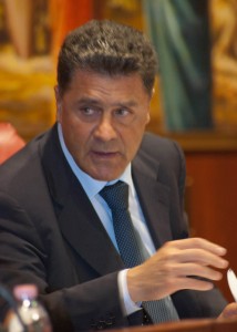 Il vicepresidente del Consiglio Alessandro Nicolò